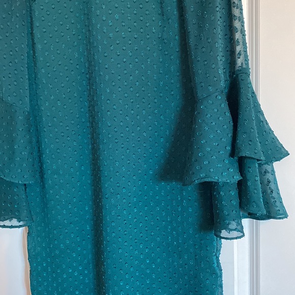 H&M Bell sleeve dotted dress - Picture 2 of 4